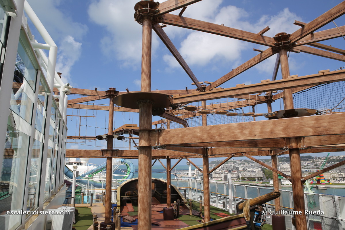 Norwegian Getaway - Parcours d'accrobranche