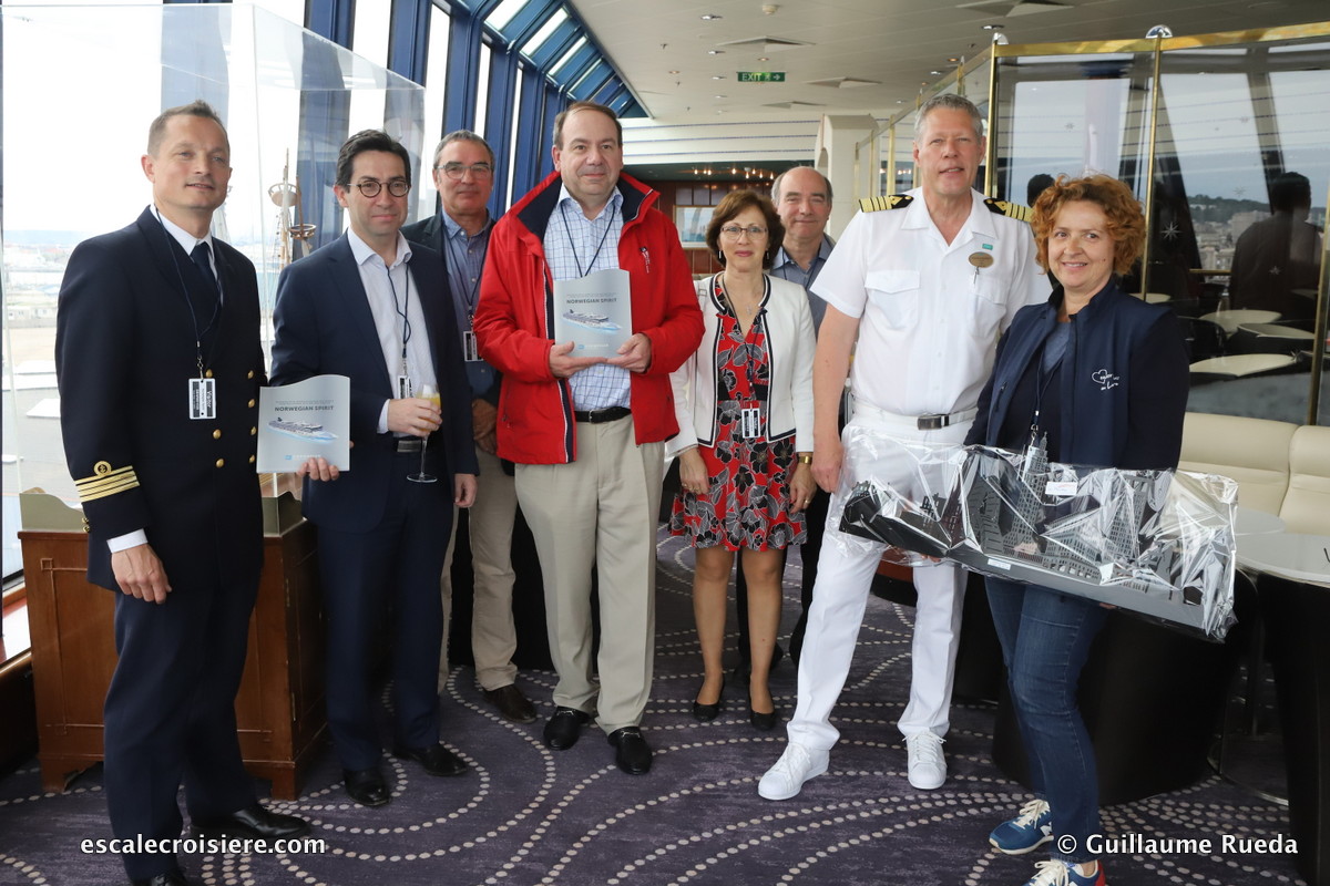 Norwegian Spirit - Cérémonie escale inaugurale