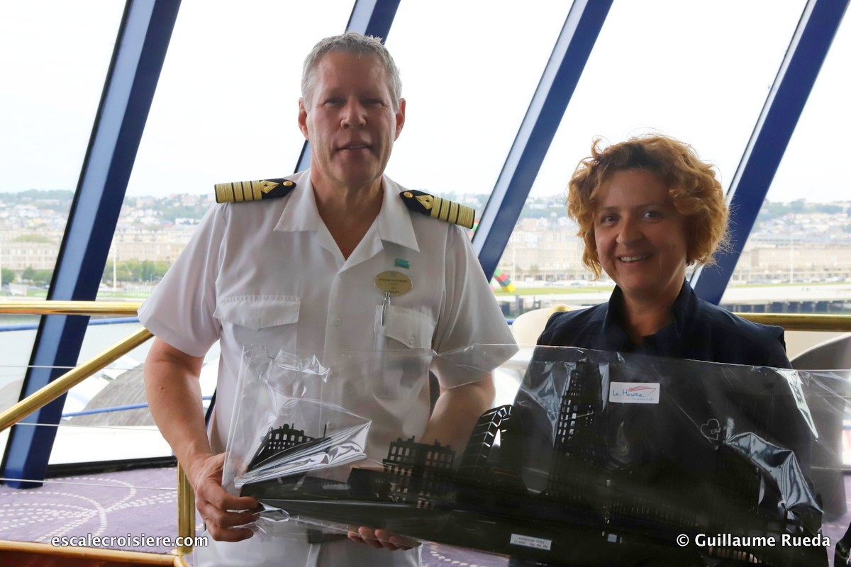 Norwegian Spirit - Cérémonie escale inaugurale