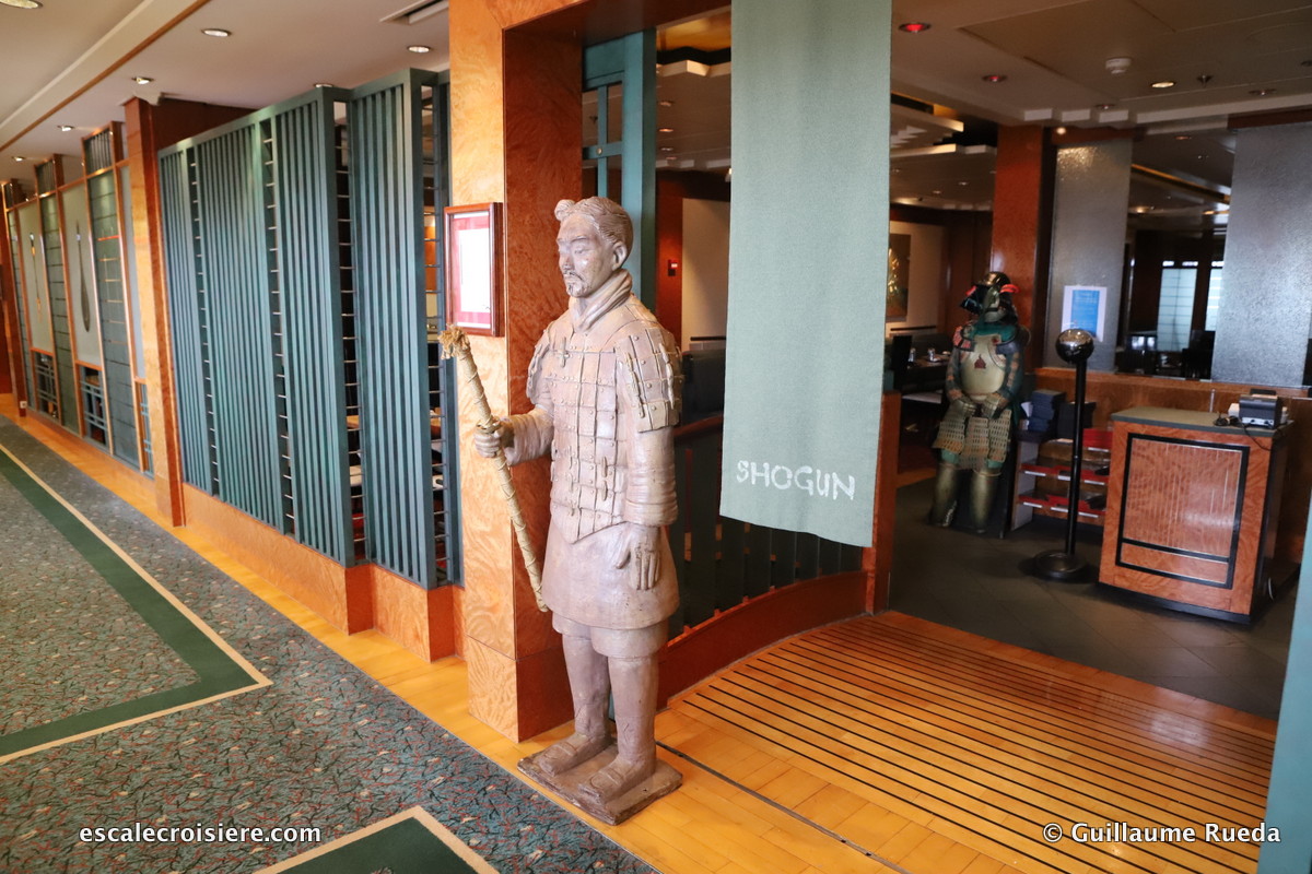 Norwegian Spirit - Shogun Asian restaurant
