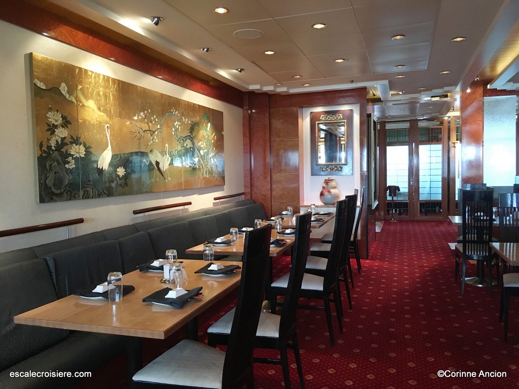 Norwegian Spirit - Shogun Asian restaurant