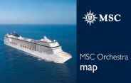 Plan des ponts MSC Orchestra - Deck plan