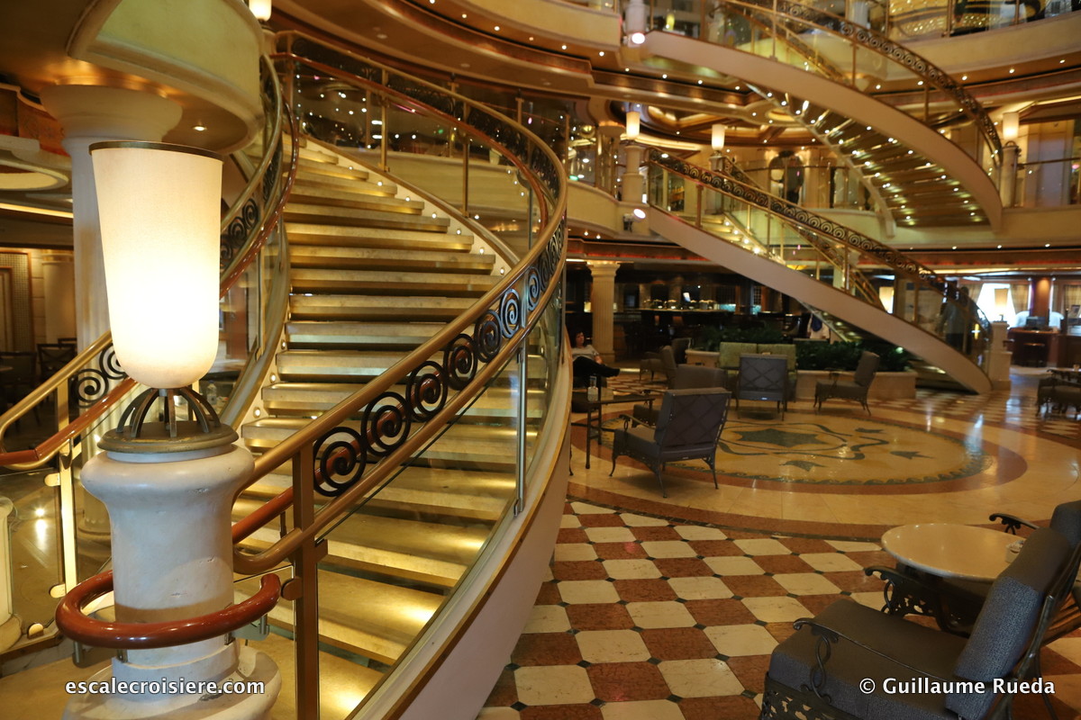 Crown Princess - The Piazza Atrium