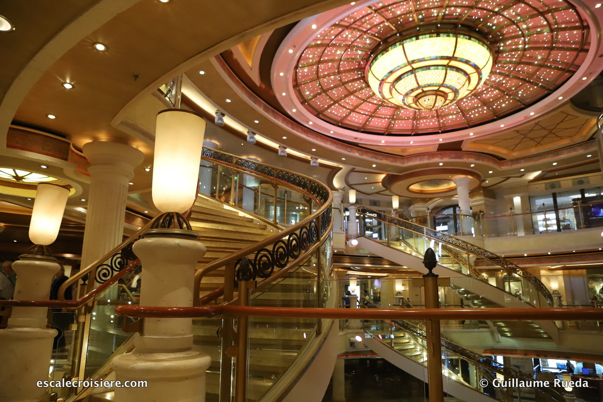 Crown Princess - The Piazza Atrium