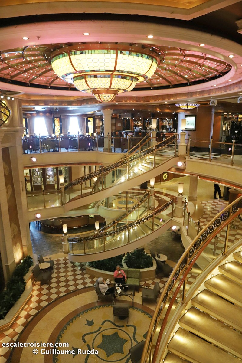 Crown Princess - The Piazza Atrium