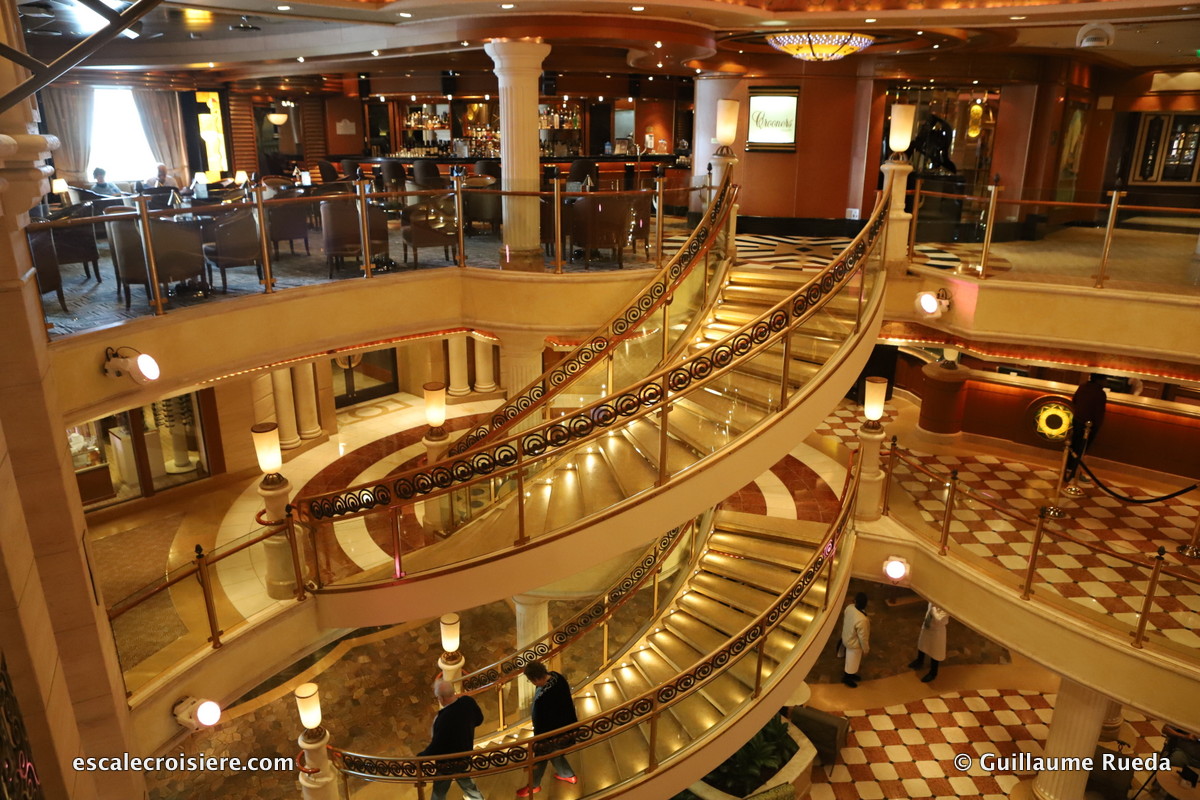 Crown Princess - The Piazza Atrium