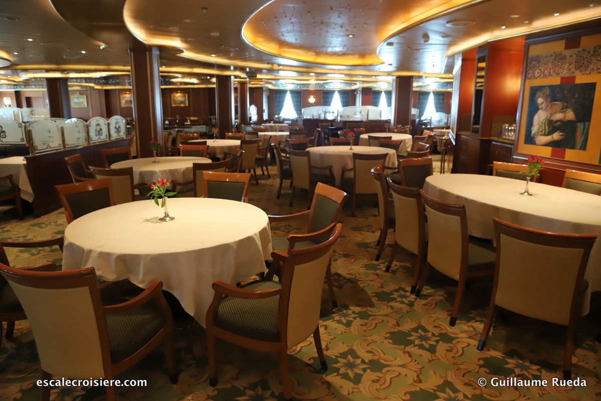 Crown Princess - Michelangelo & Botticelli restaurant