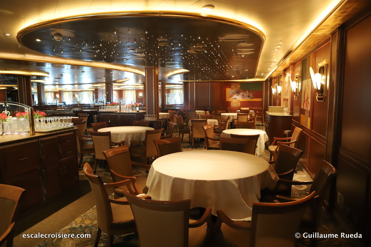 Crown Princess - Michelangelo & Botticelli restaurant