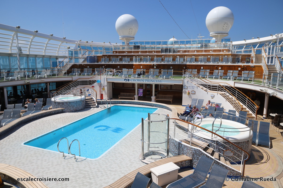 Crown Princess - Piscine Calypso