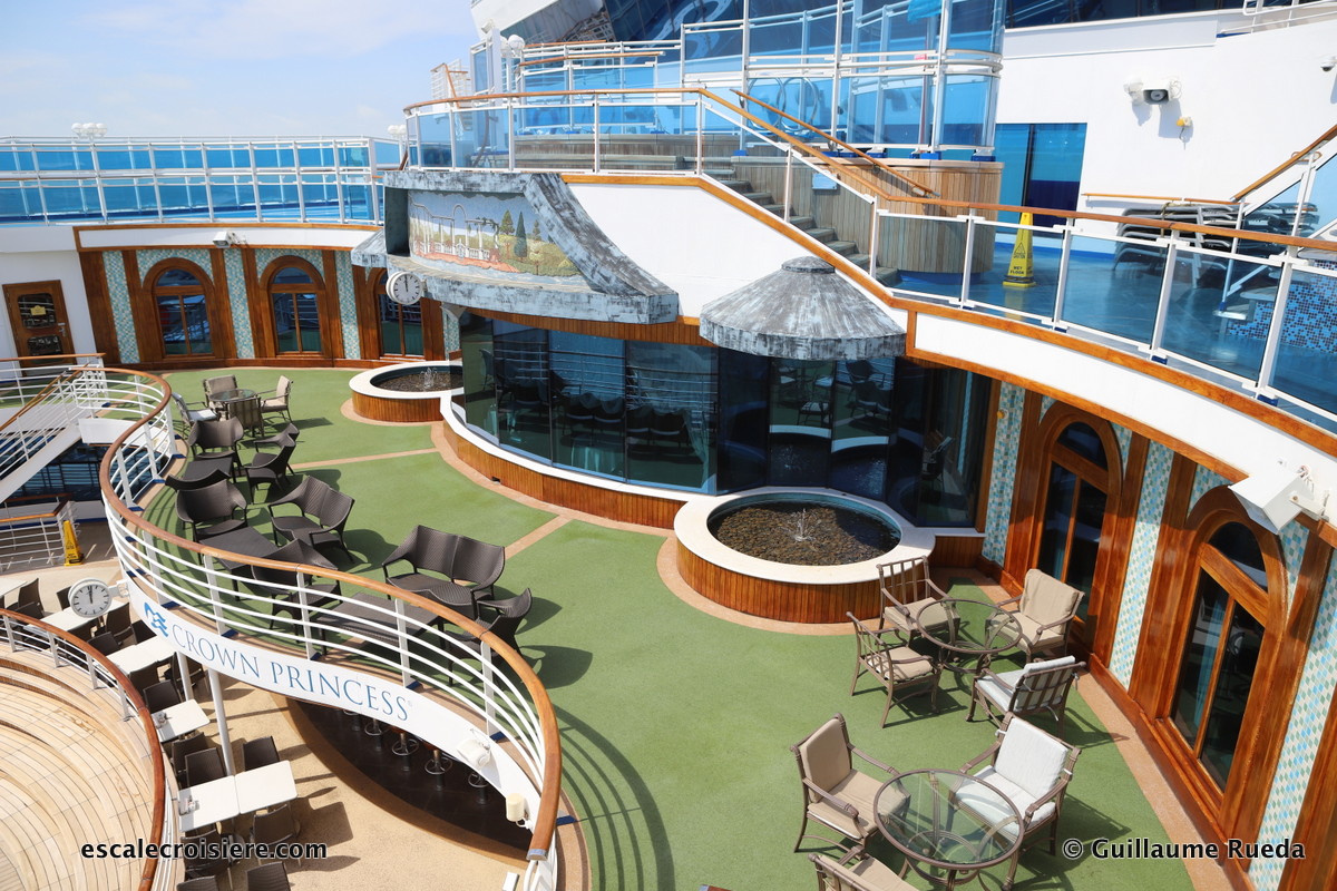 Crown Princess - Piscine Terrace pool