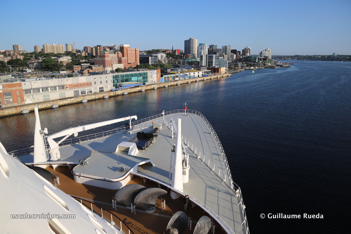 Escale à Halifax - Queen Mary 2