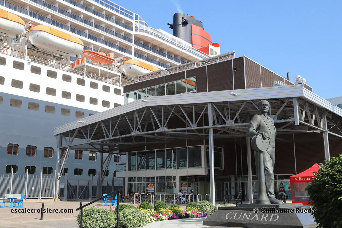 Escale à Halifax - Queen Mary 2 - Samuel Cunard