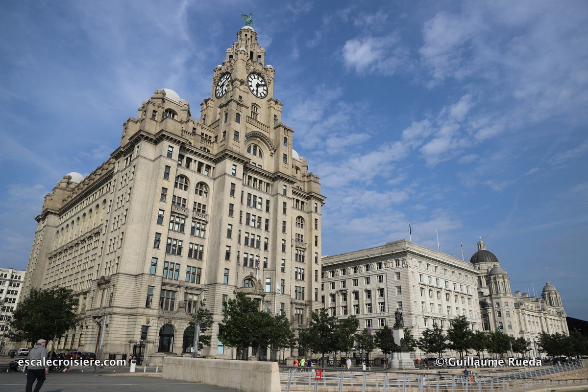 Escale Liverpool - Three Graces - Royal Liver Building