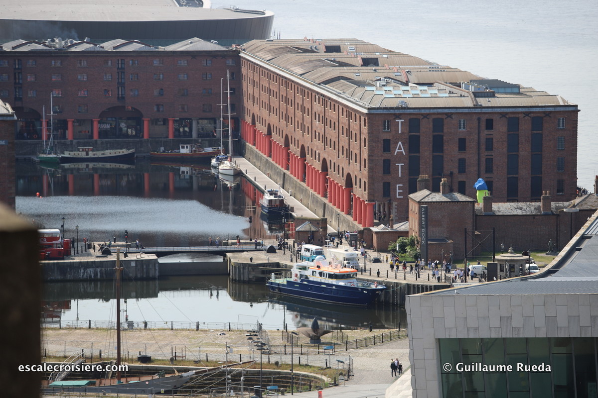 Escale Liverpool - Albert dock - Tate museum