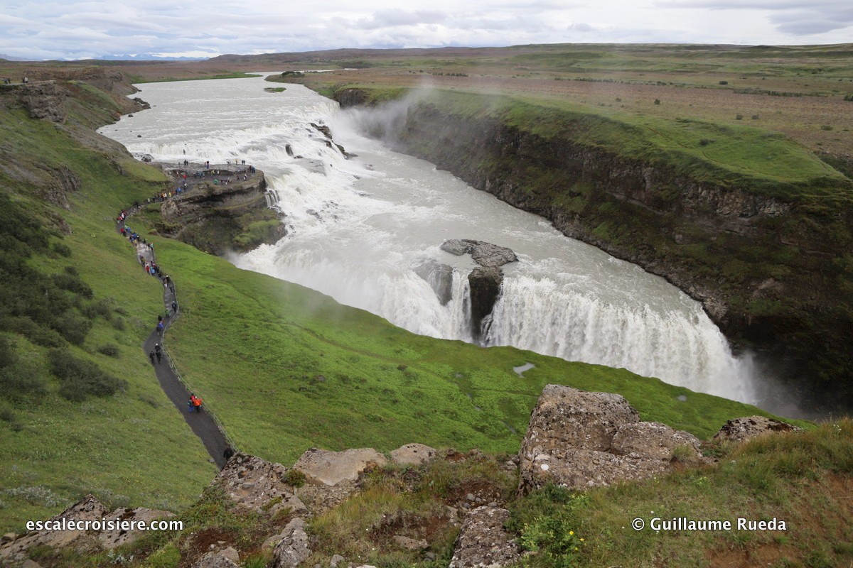 Escale Reykjavic - Islande - Gullfoss