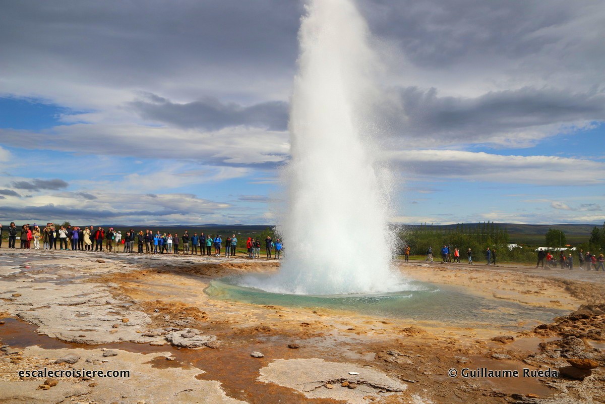 Escale Reykjavic - Islande Geysir