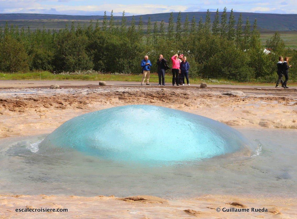 Escale Reykjavic - Islande Geysir