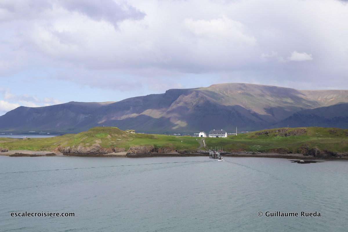 Escale Reykjavic - Islande - île Viðey