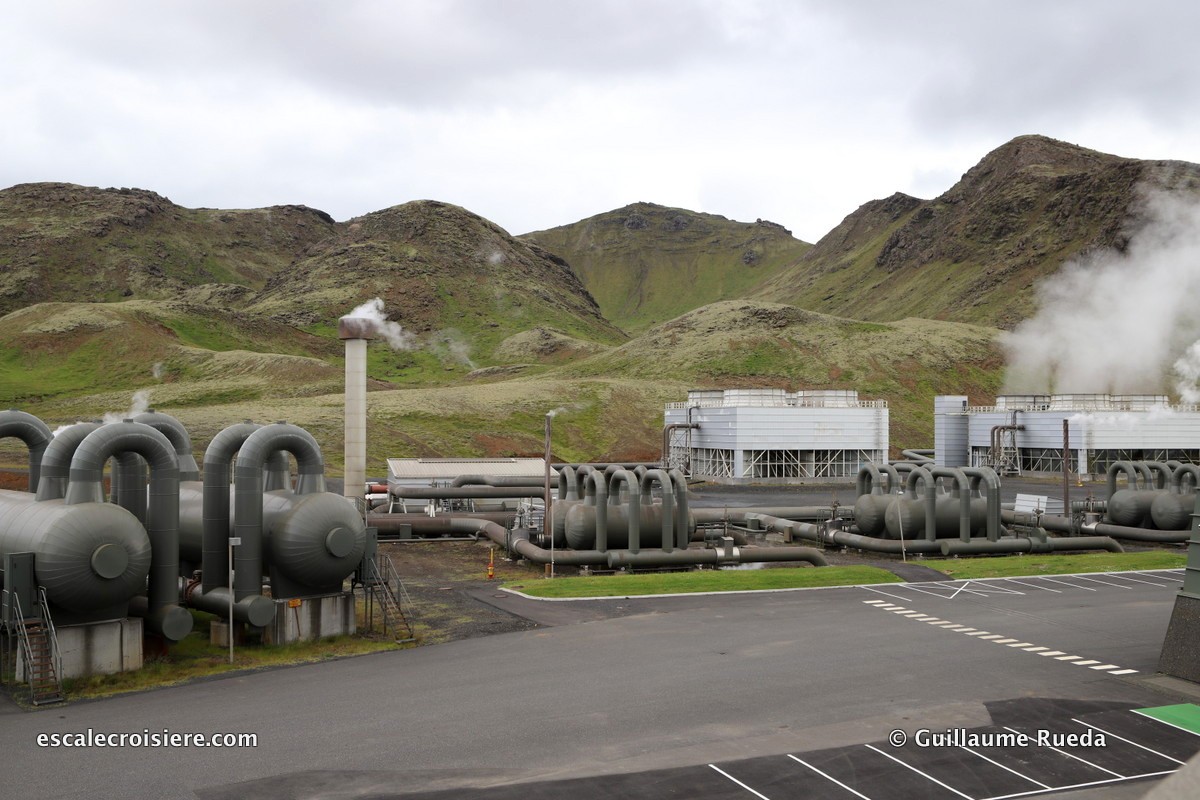 Escale Reykjavic - Islande - Centrale Geothermique