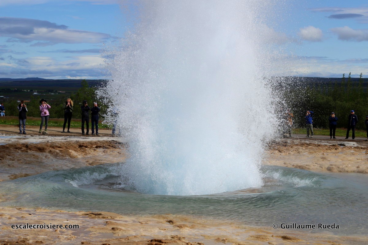 Escale Reykjavic - Islande Geysir