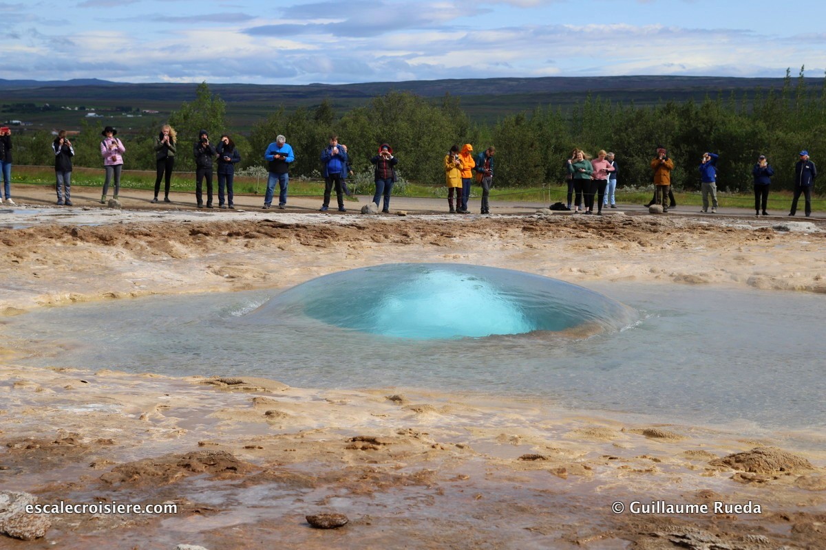 Escale Reykjavic - Islande Geysir