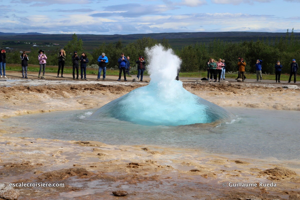 Escale Reykjavic - Islande Geysir
