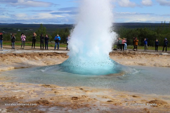 Escale Reykjavic - Islande Geysir