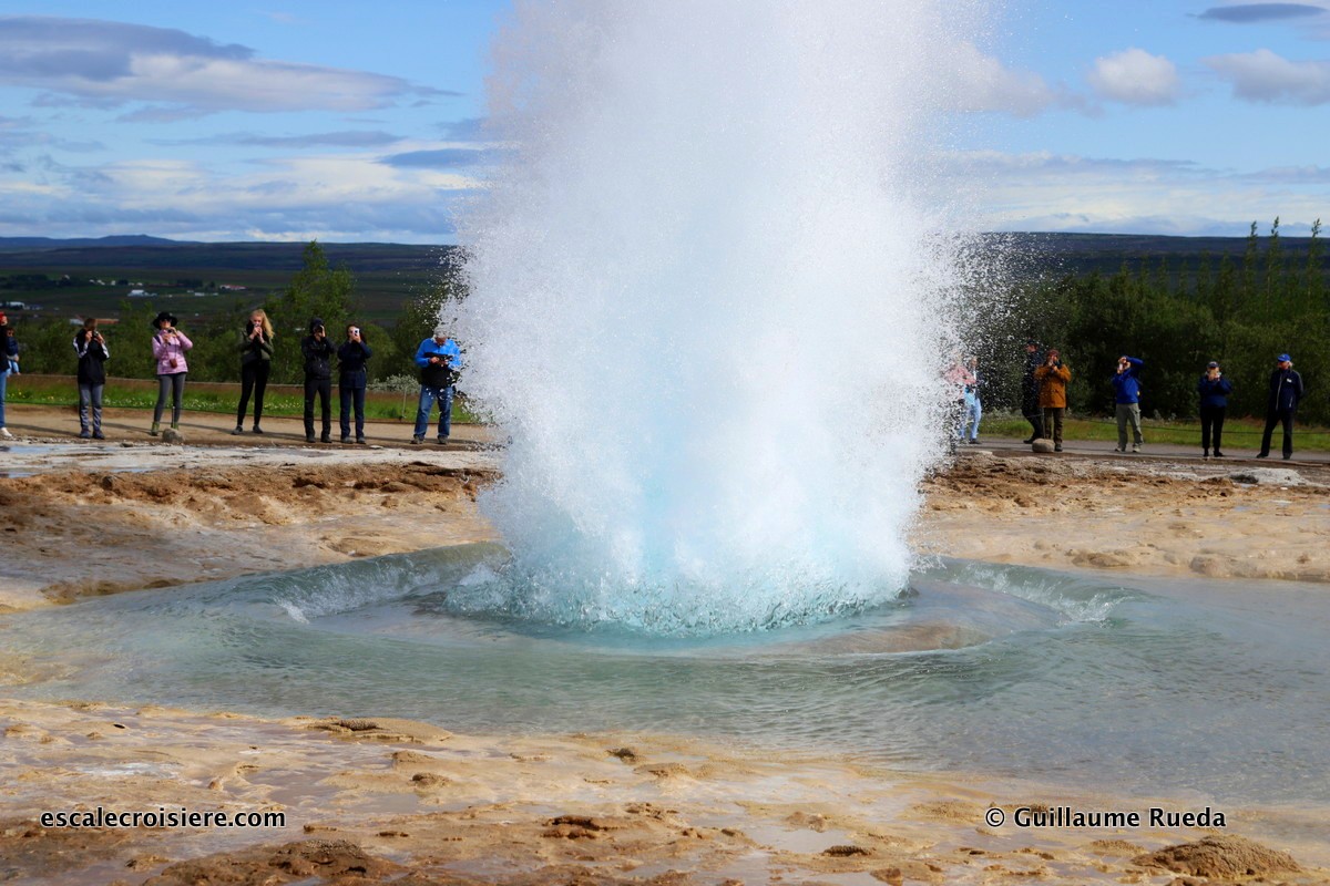 Escale Reykjavic - Islande Geysir