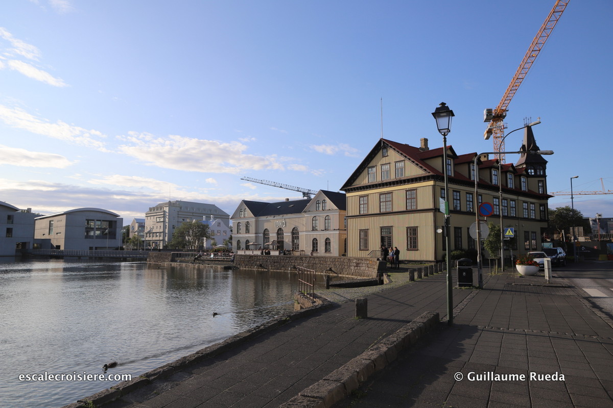 Escale Reykjavic - Islande - lac Tjörnin