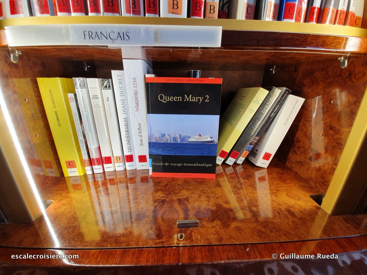 Queen Mary 2 - Bibliothèque