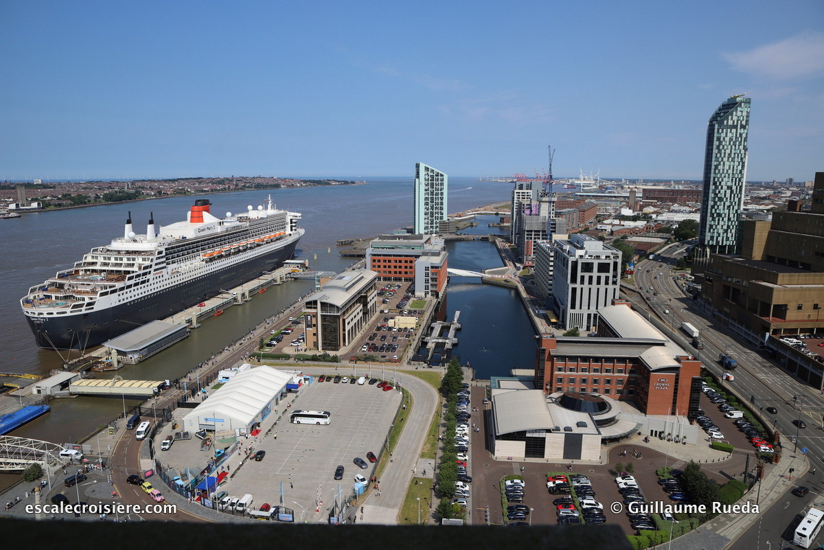 Queen Mary 2 - Escale Liverpool