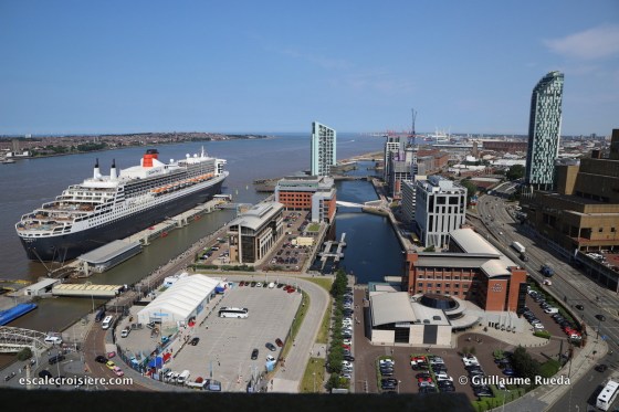 Queen Mary 2 - Escale Liverpool