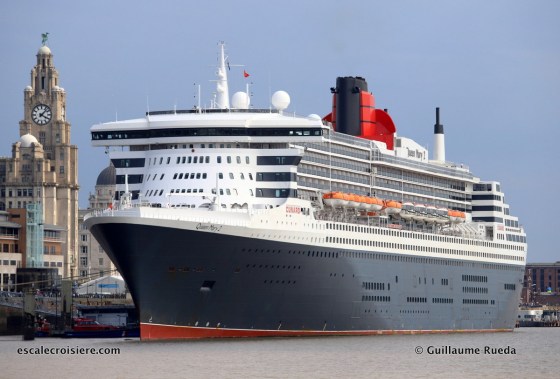 Queen Mary 2 - Escale Liverpool