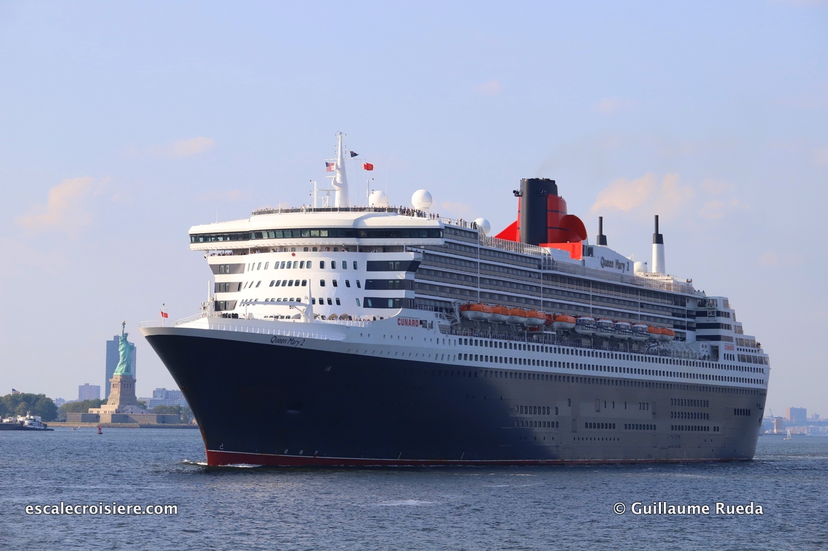 Queen Mary 2 - New York - Statue de la Liberté