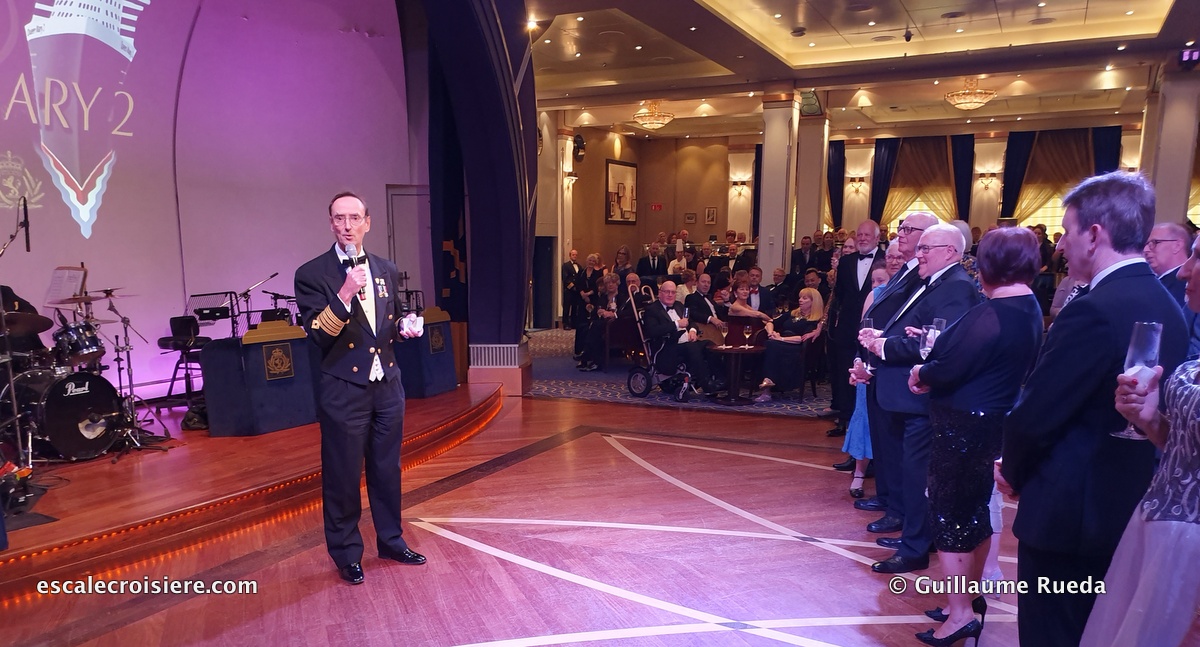 Queen Mary 2 - Soirée de Gala - Chris Wells