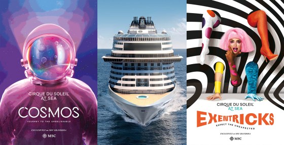 MSC Grandiosa Cirque du Soleil - Cosmos et Exentricks