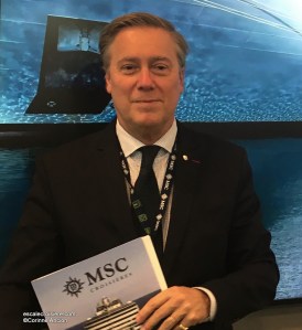 Patrick Pourbaix, Directeur général de MSC Croisières France BeLux