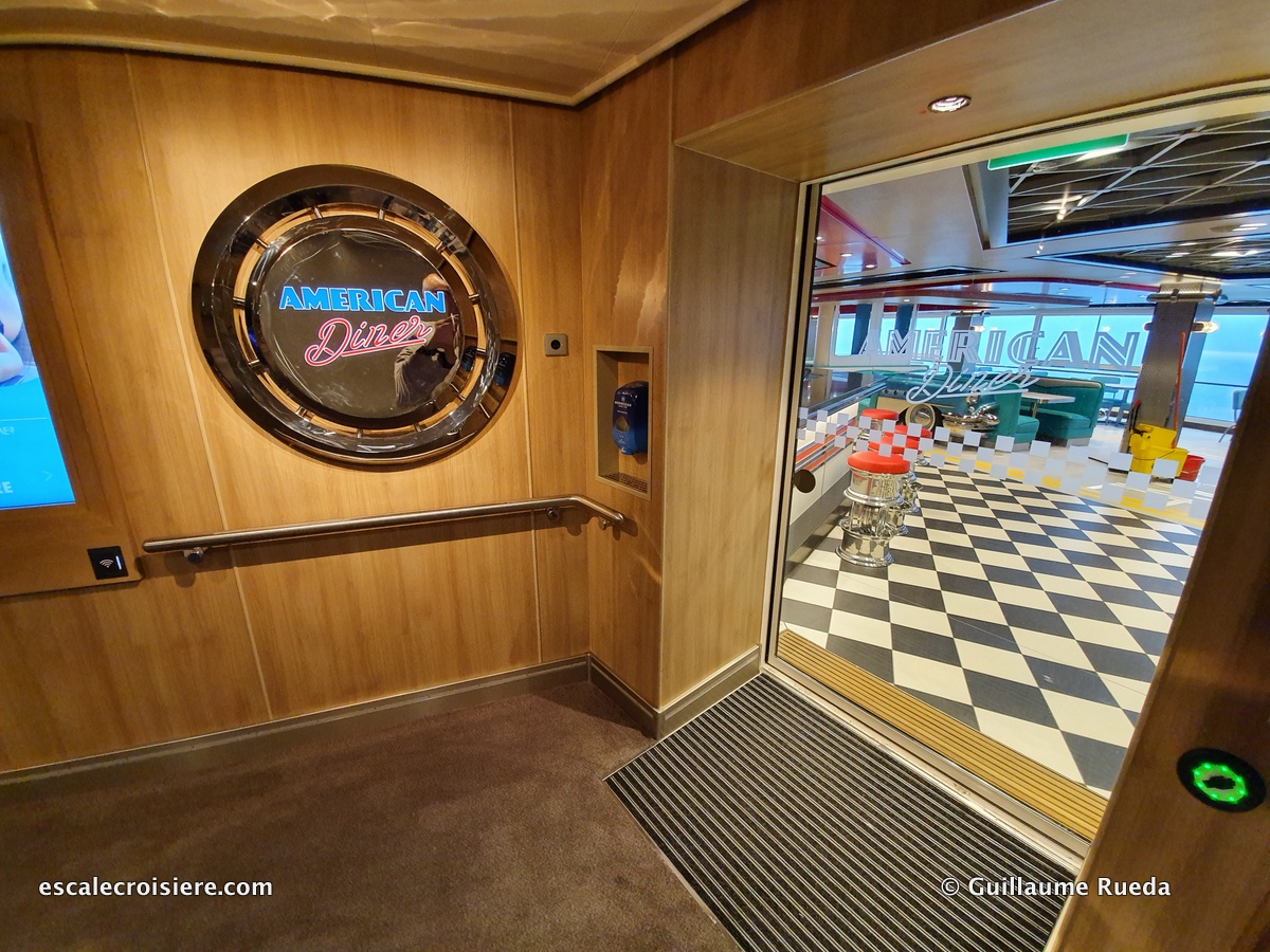 America Diner - Norwegian Encore