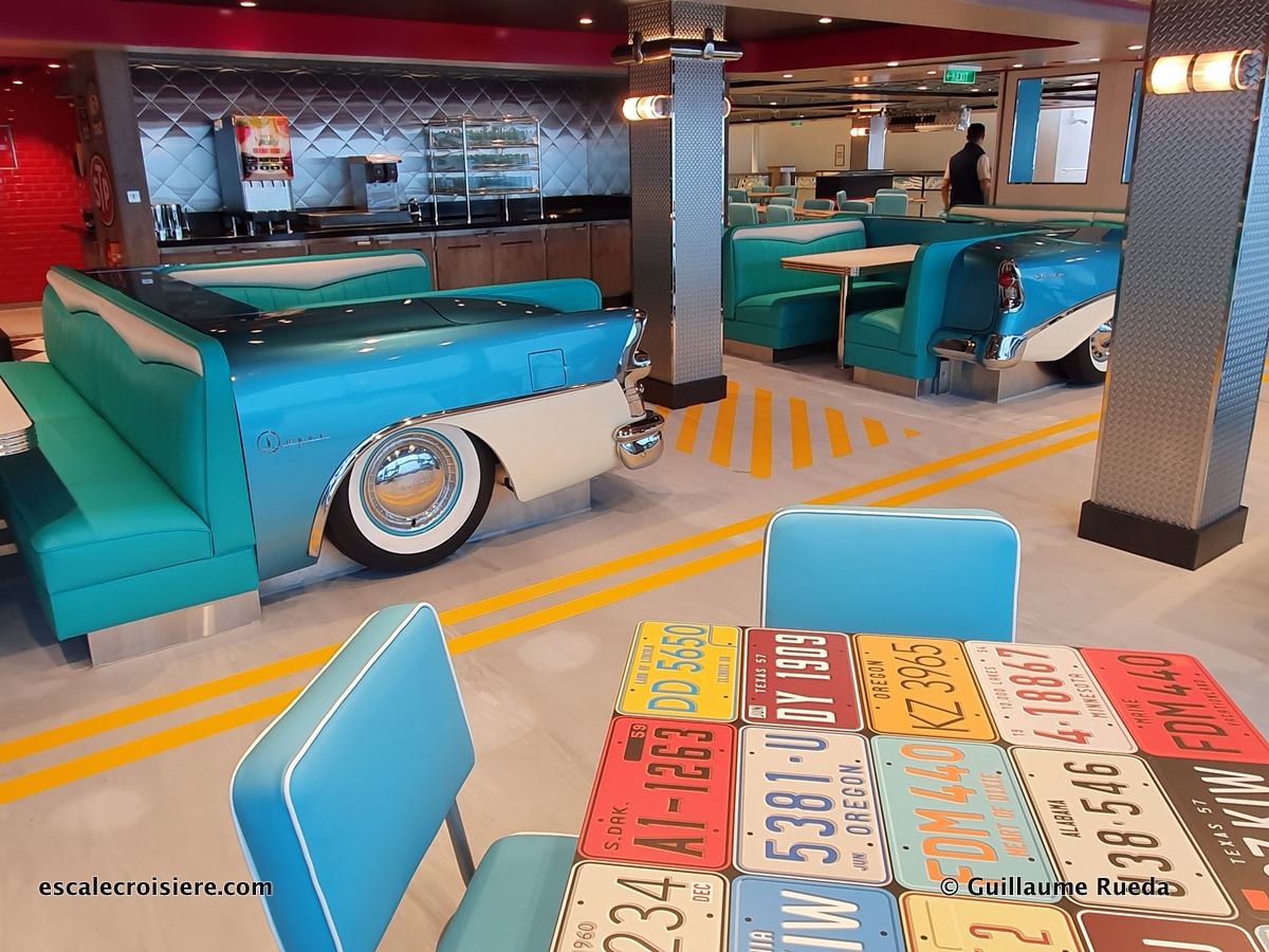 America Diner - Norwegian Encore