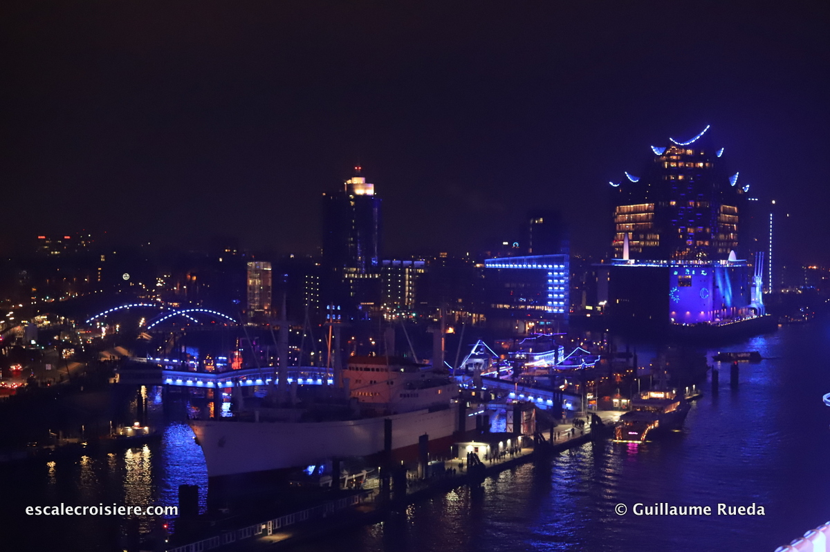 Baptême MSC Grandiosa - illuminations