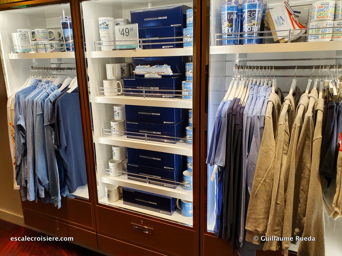 Boutique NCL - Norwegian Encore