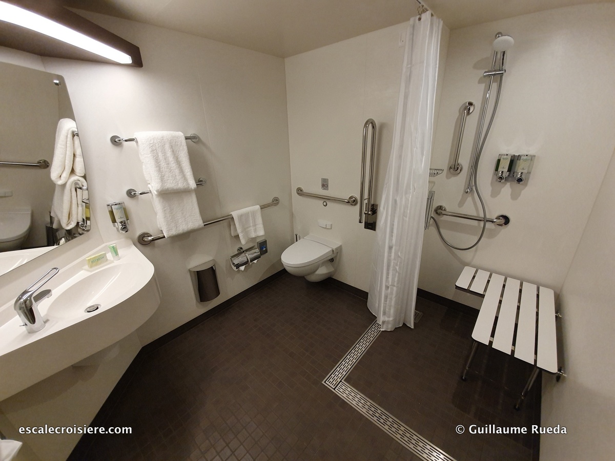 Cabine vue mer 5138 hadicap - Norwegian Encore