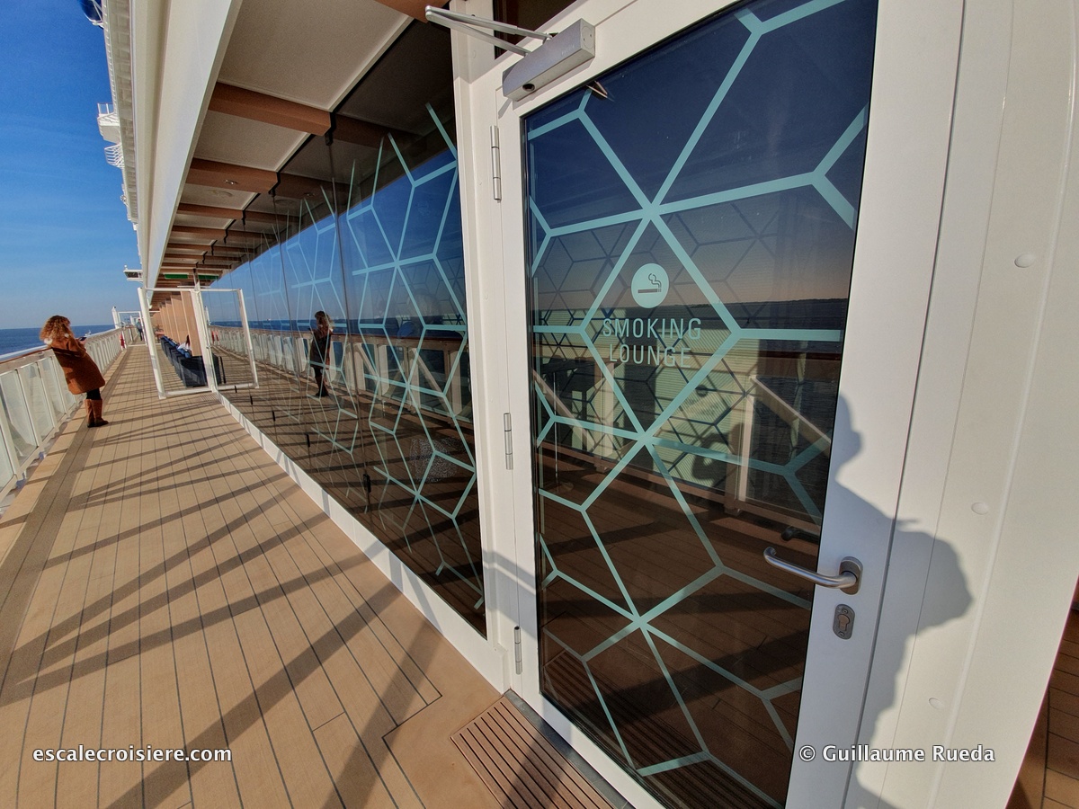 Espace fumeurs - Norwegian Encore