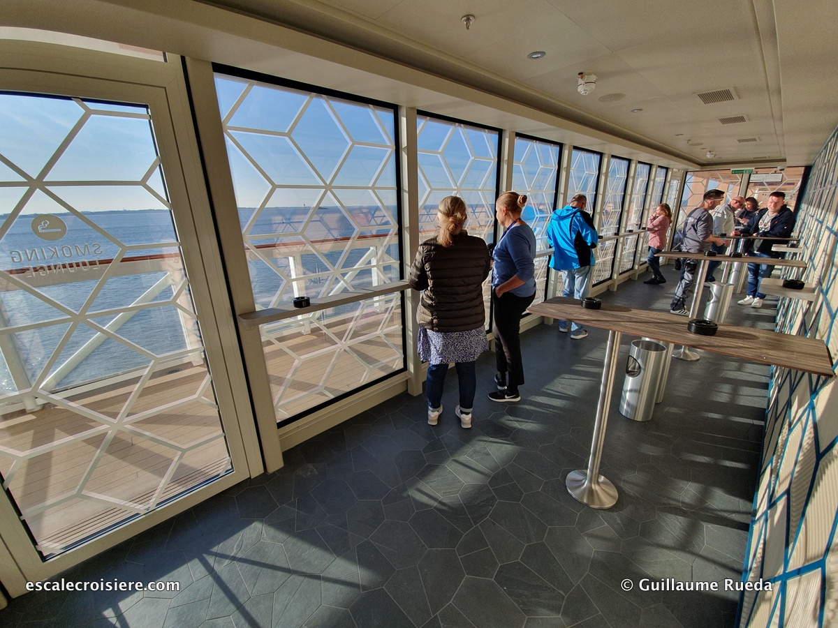 Espace fumeurs - Norwegian Encore