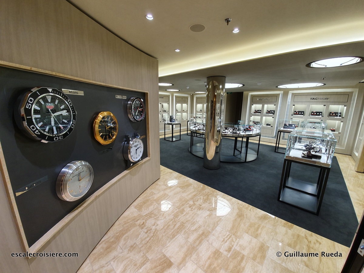 MSC Grandiosa - Boutiques