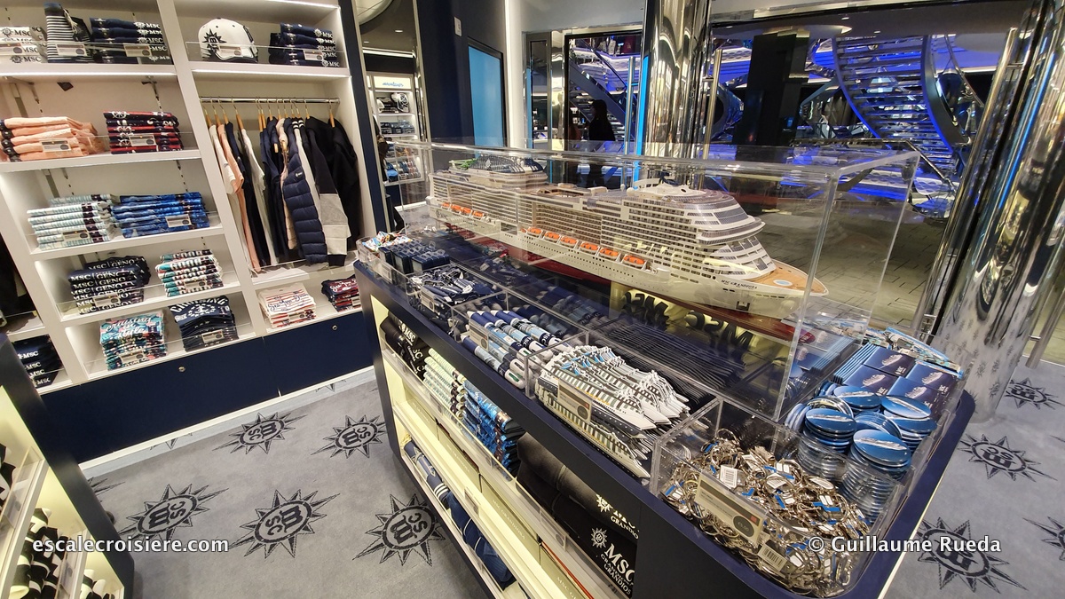MSC Grandiosa - Boutiques