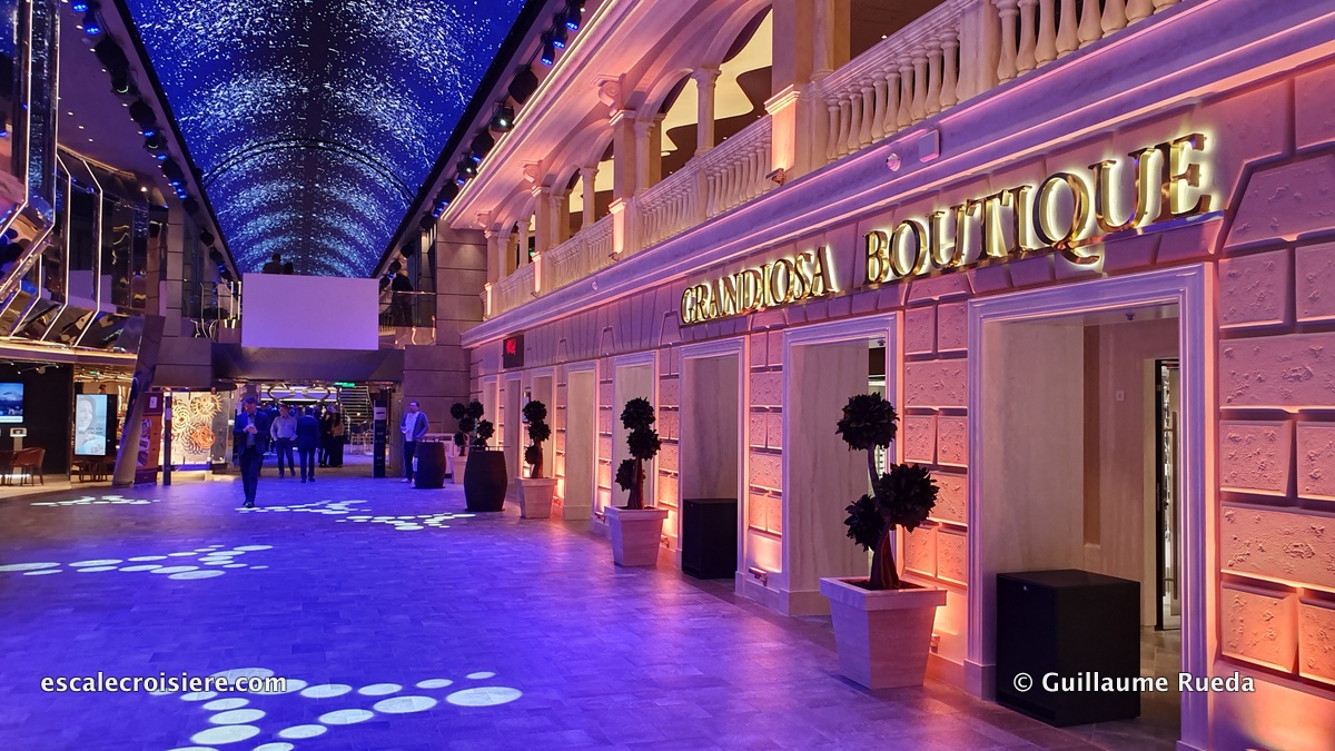 MSC Grandiosa - Boutiques