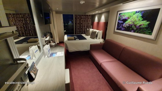 MSC Grandiosa - Cabine balcon
