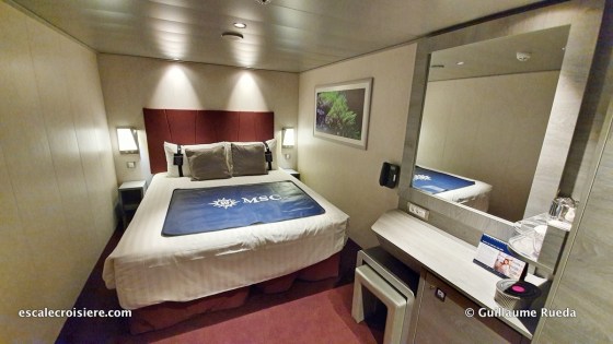 MSC Grandiosa - Cabine intérieure