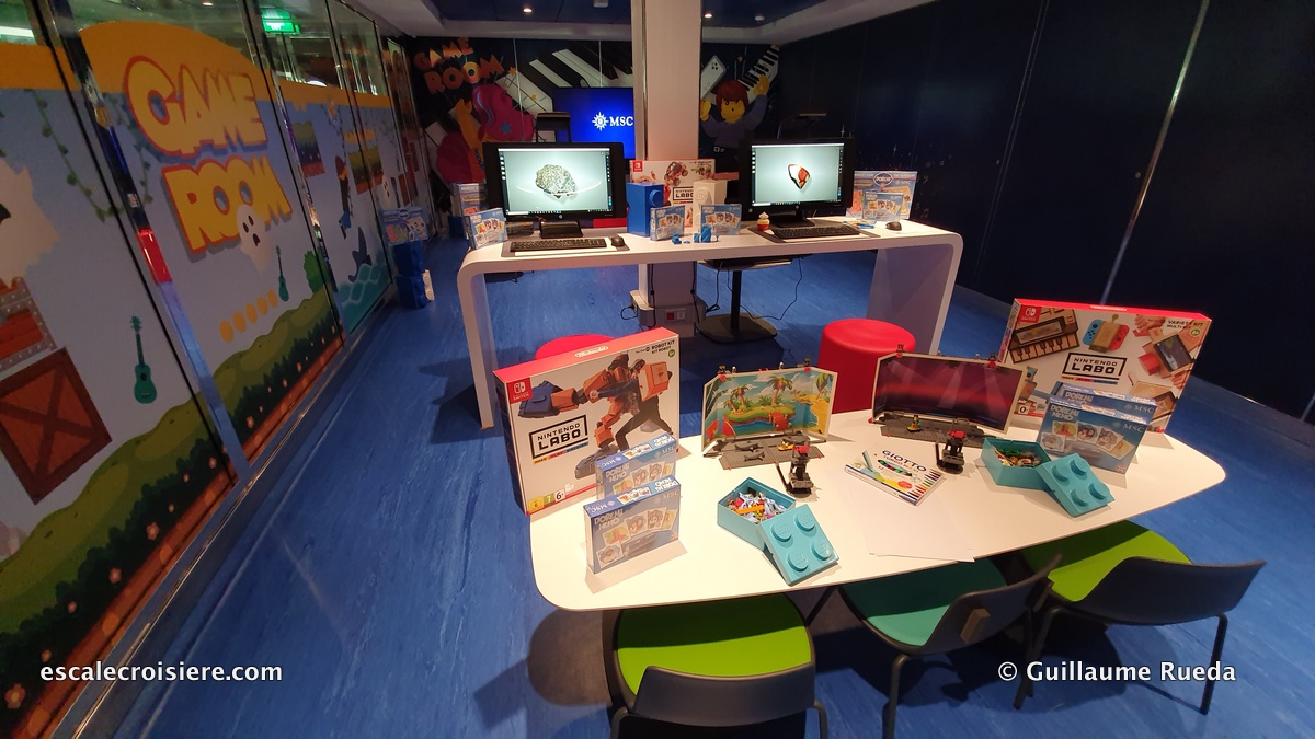 MSC Grandiosa - Clubs enfants